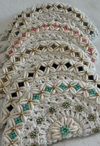 PORTAMONETE MEZZALUNA MACRAMÈ