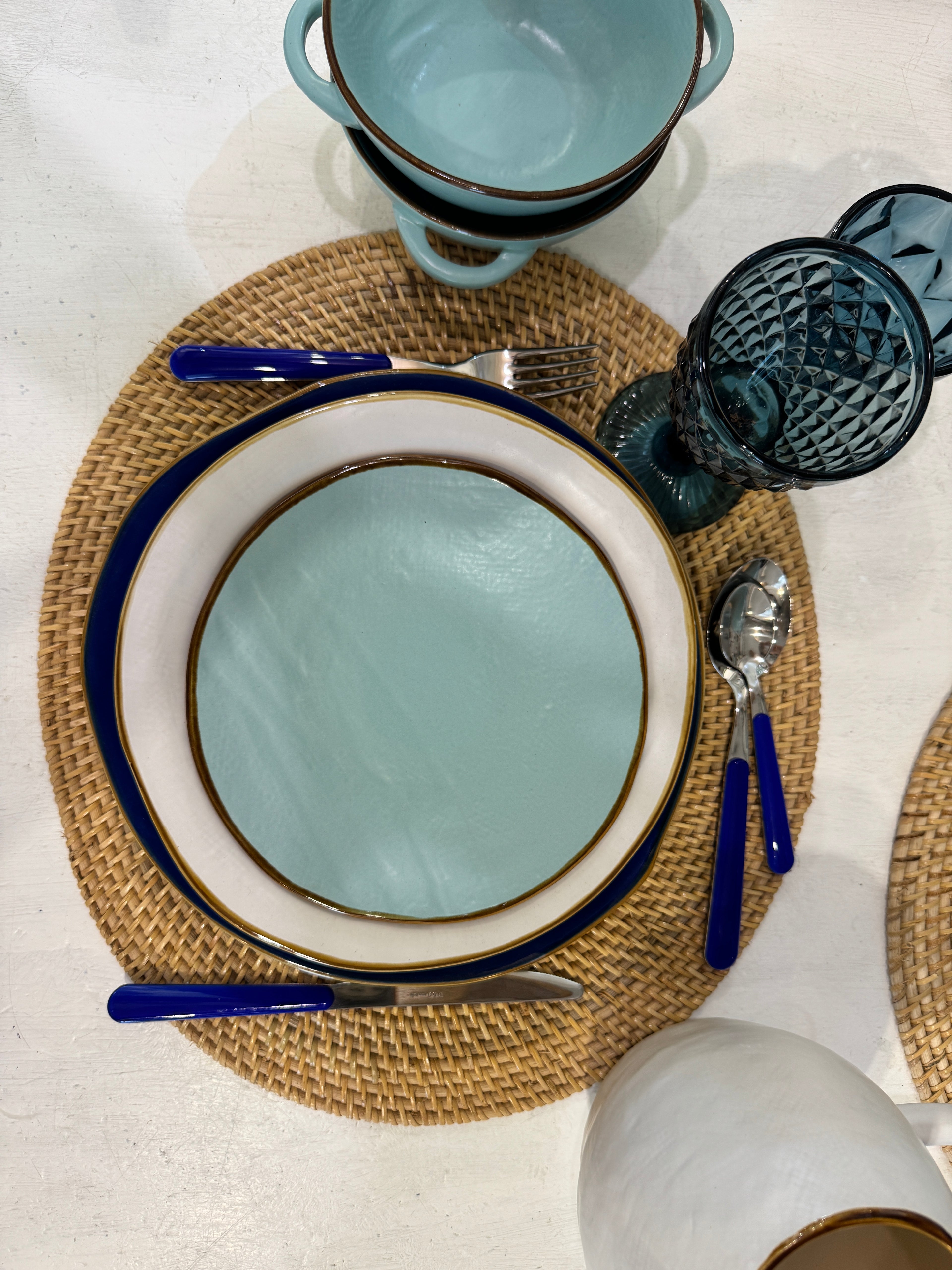 PLACEMAT OVALE GRANDE NATURALE RATTAN