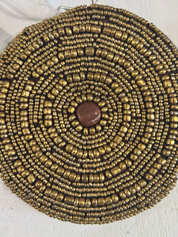 PORTAMONETE PERLINE TONDO