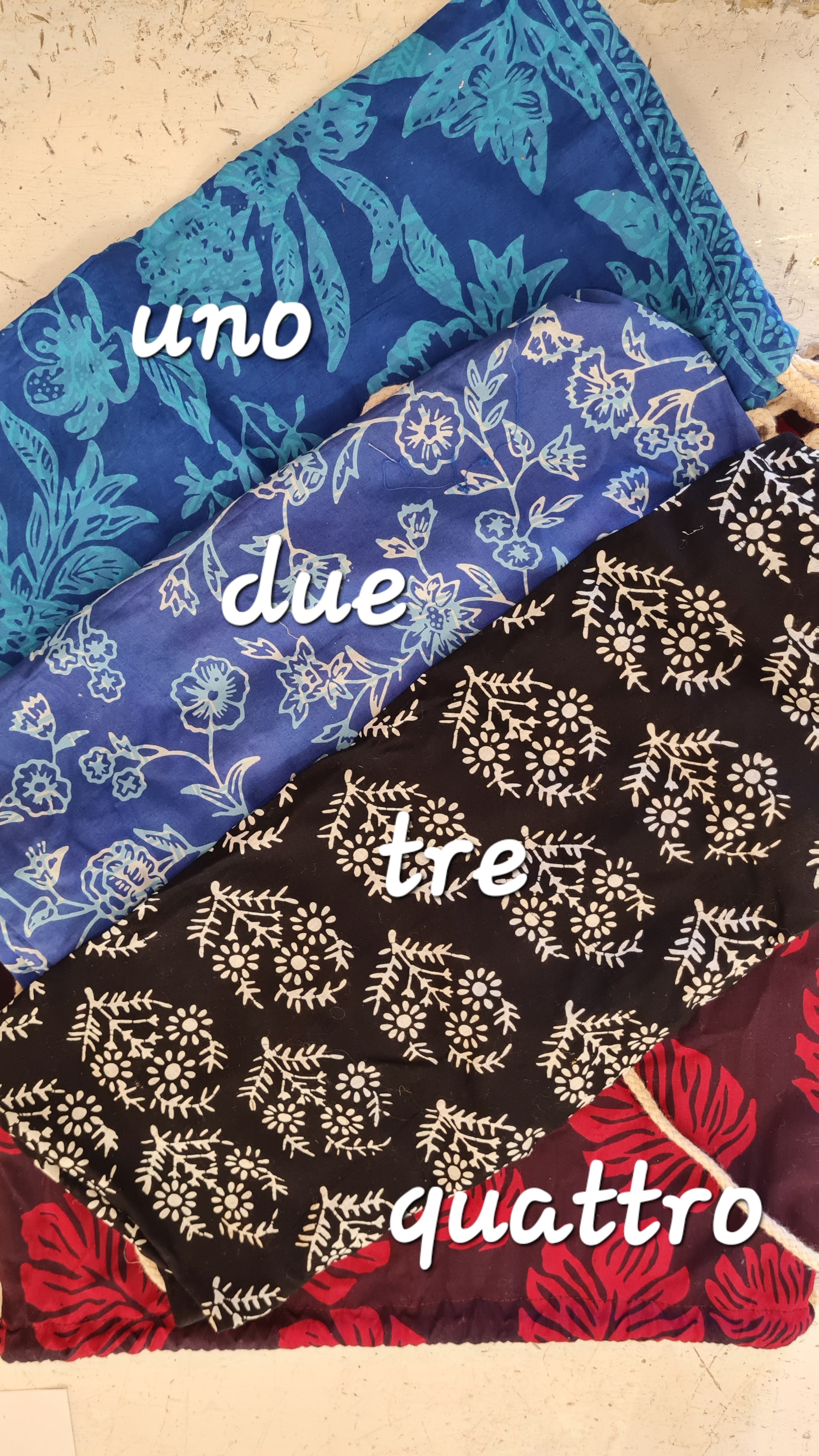 ZAINETTO TESSUTO BATIK