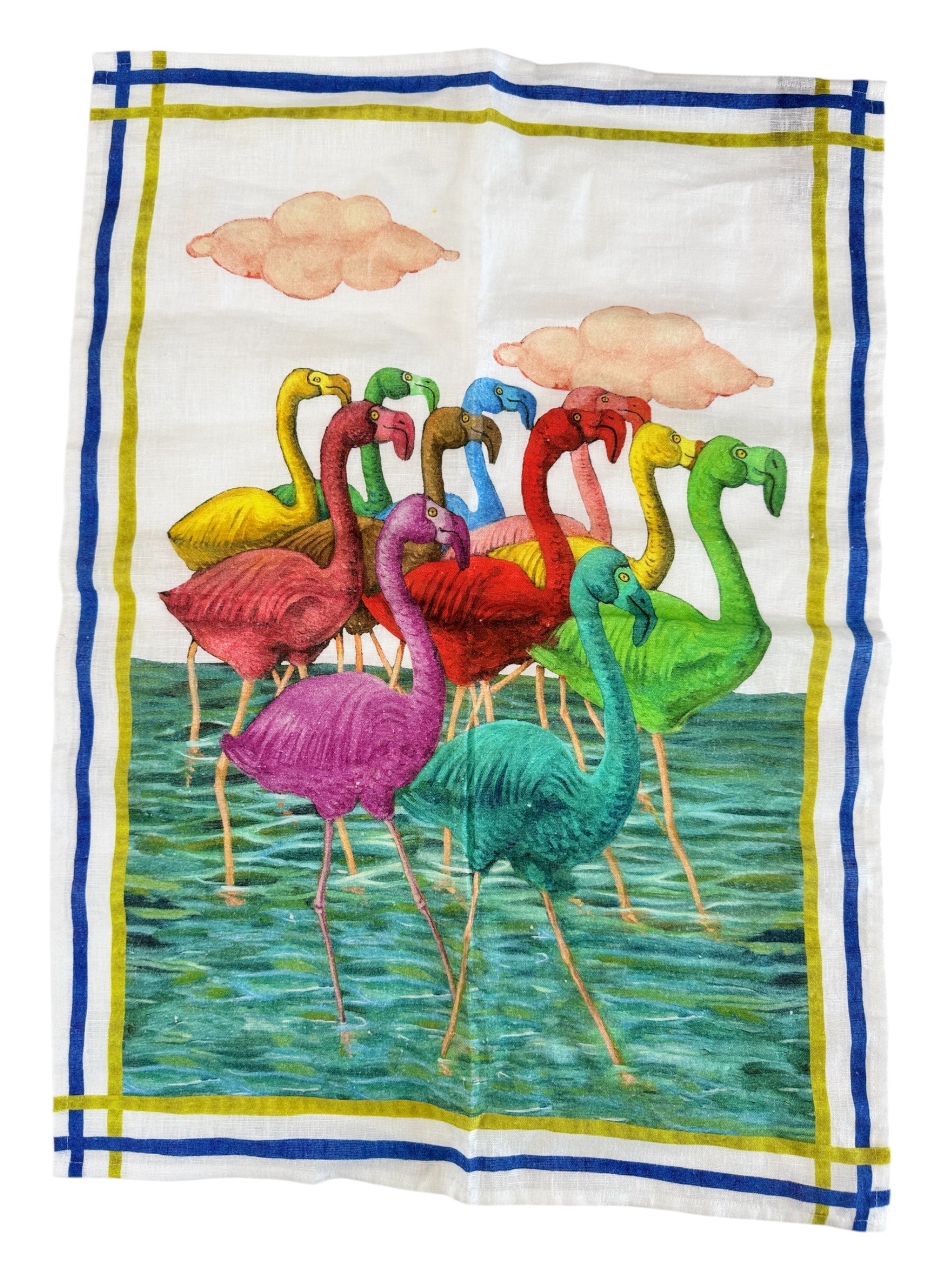 CANOVACCI IN LINO TEMA MARE