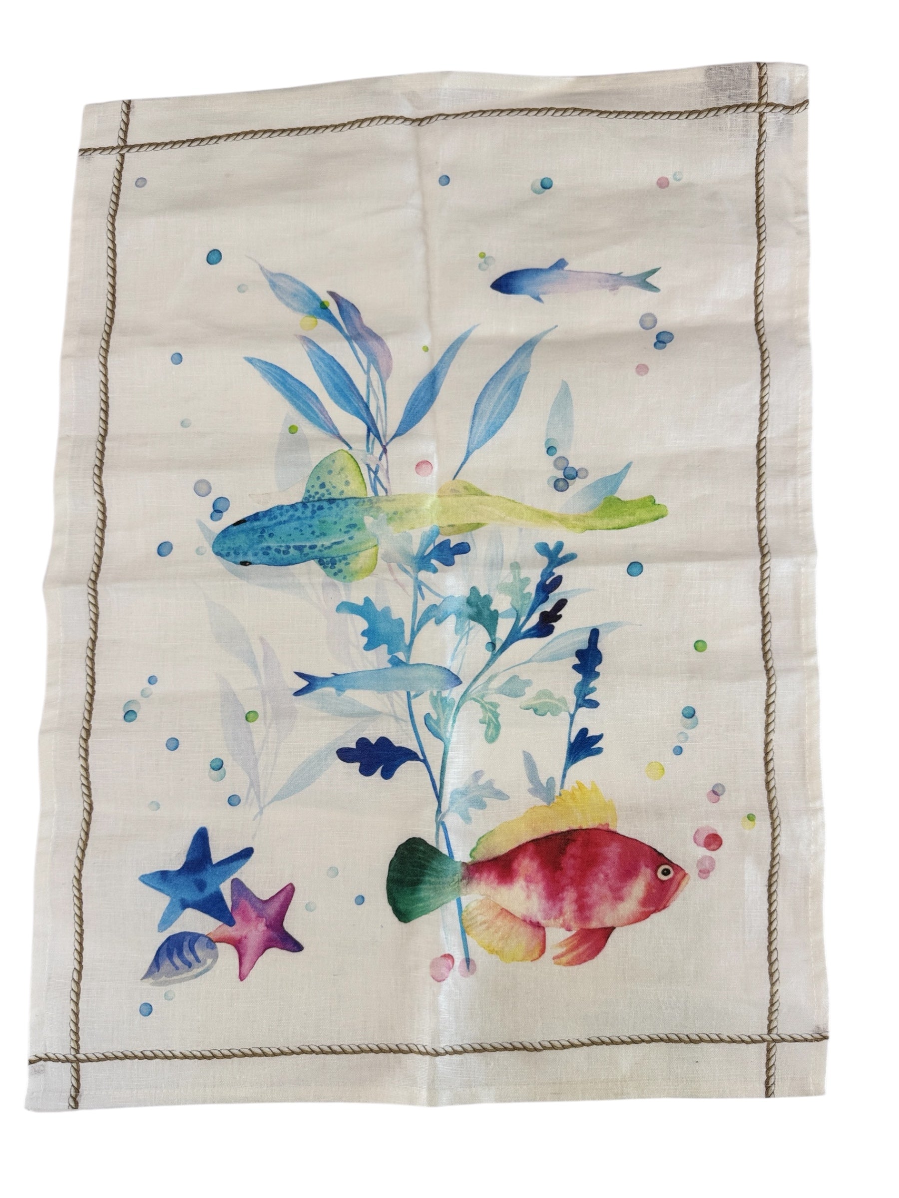 CANOVACCI IN LINO TEMA MARE