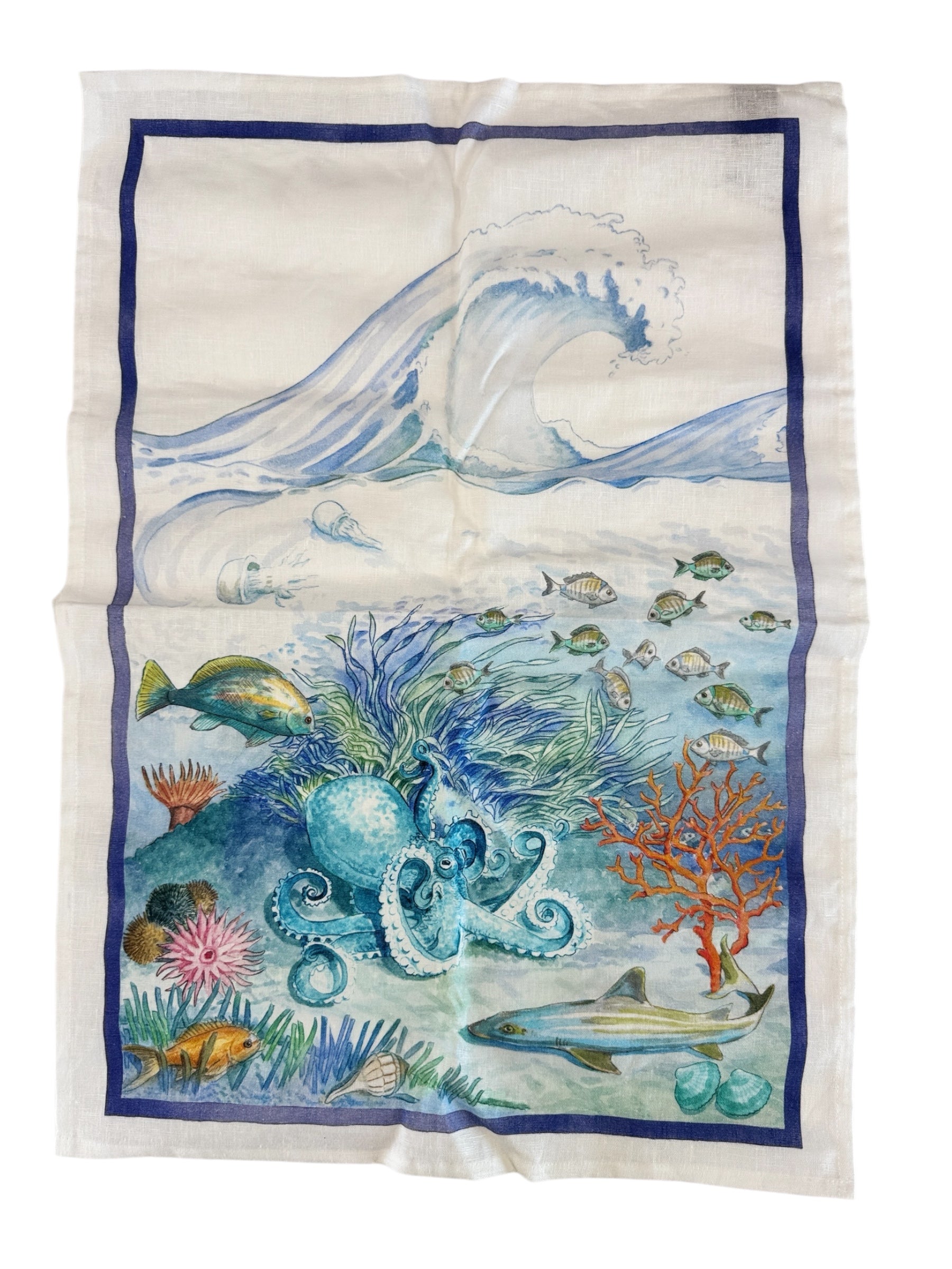 CANOVACCI IN LINO TEMA MARE