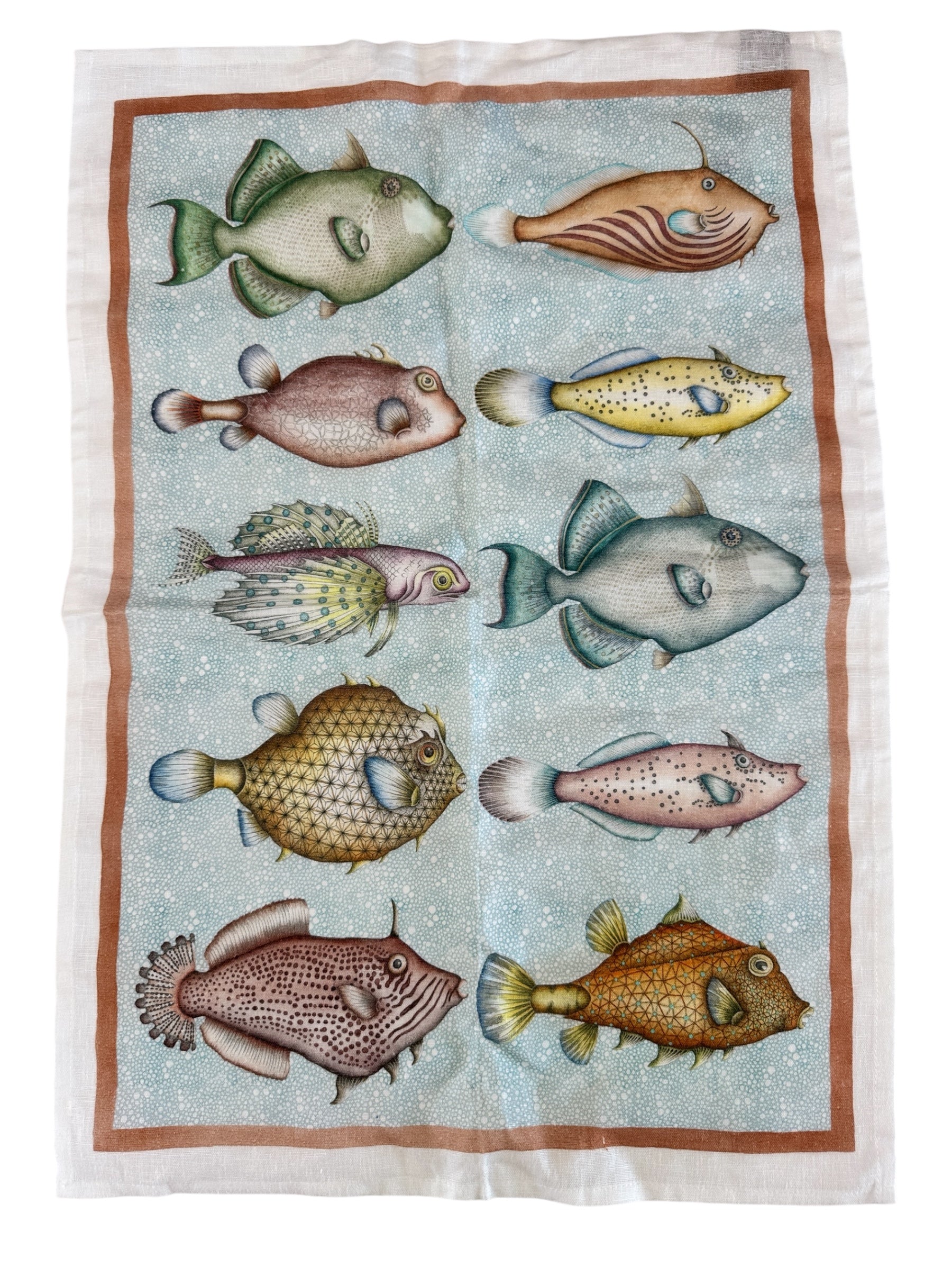 CANOVACCI IN LINO TEMA MARE
