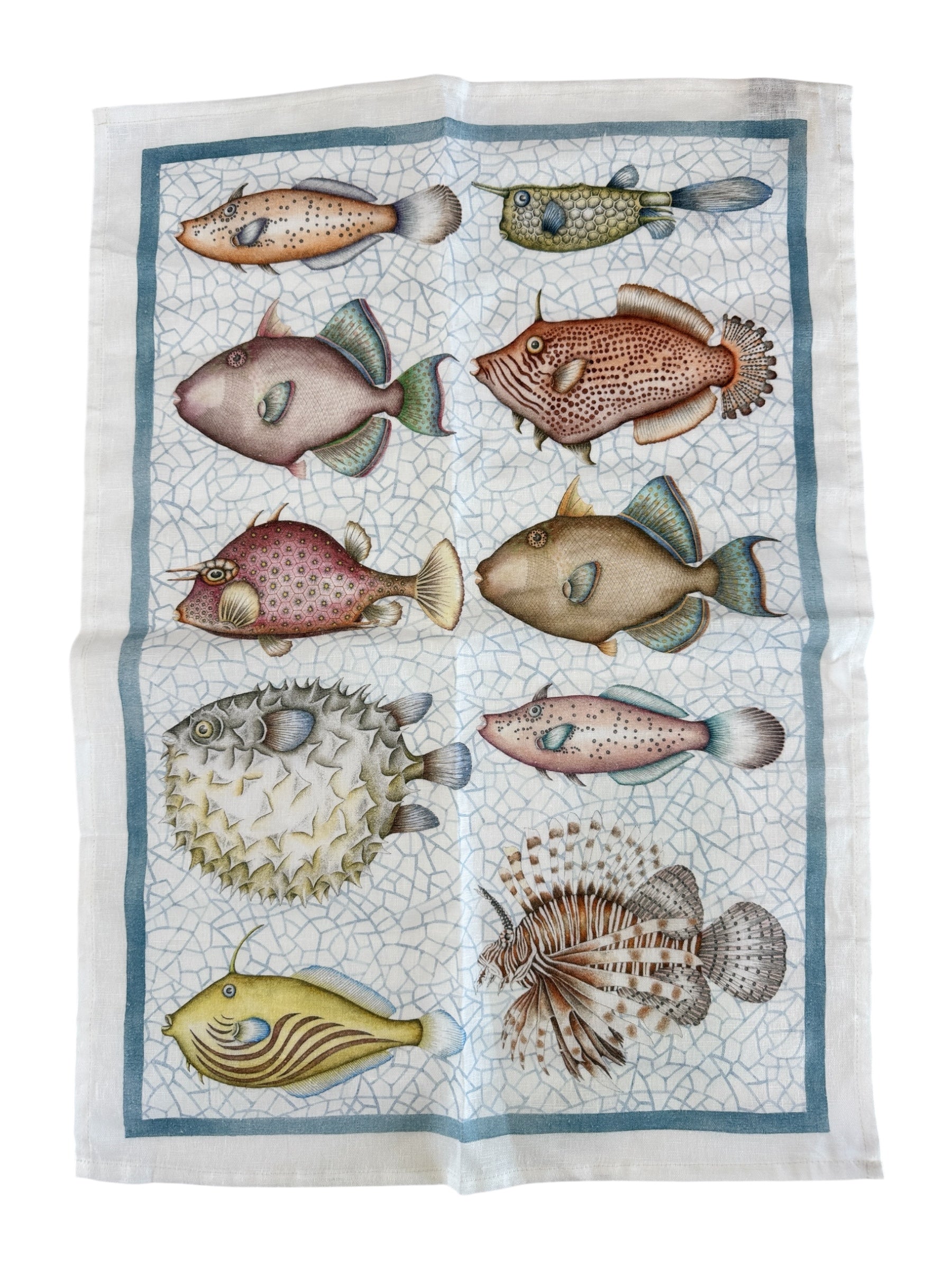 CANOVACCI IN LINO TEMA MARE