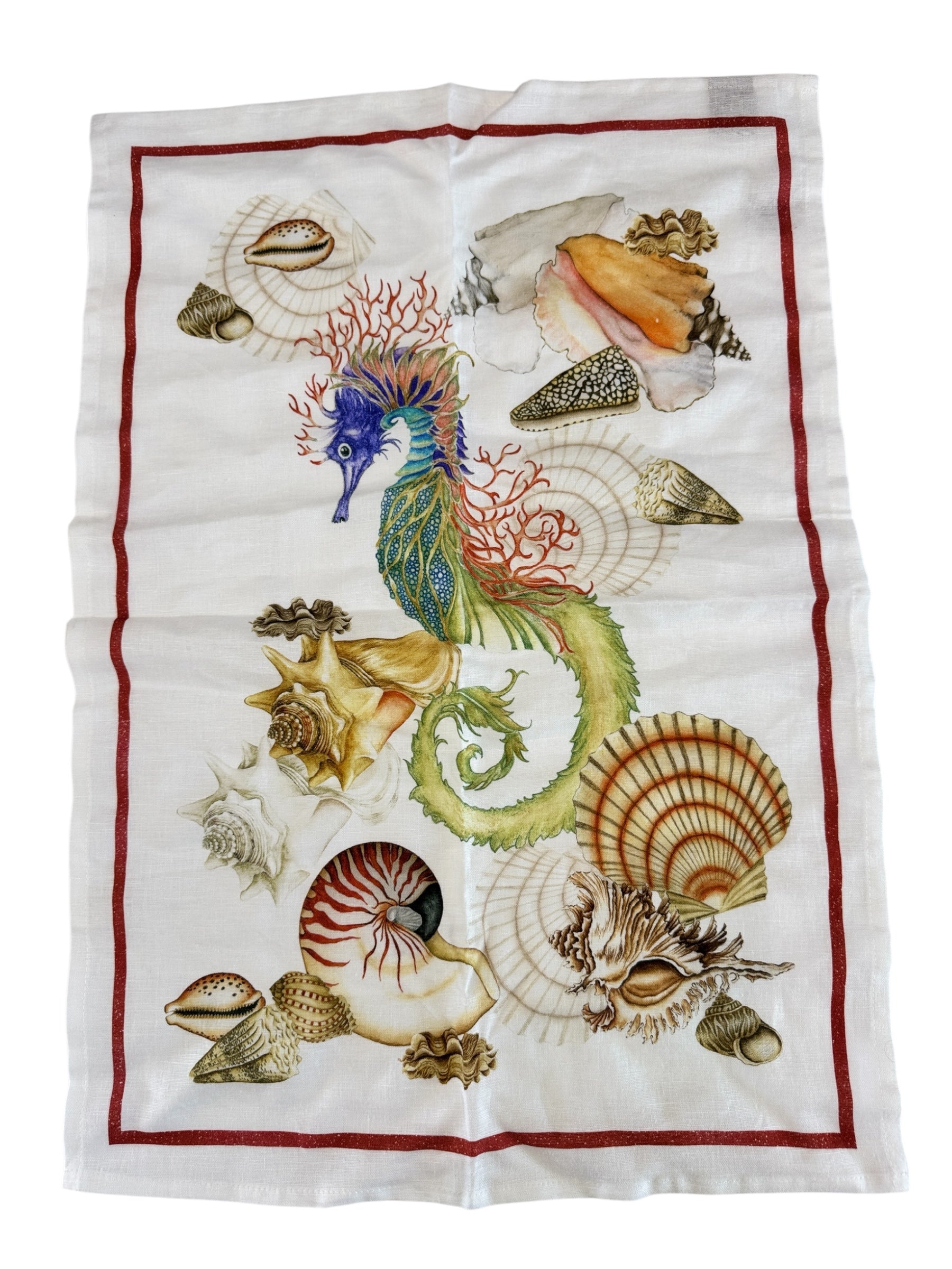 CANOVACCI IN LINO TEMA MARE