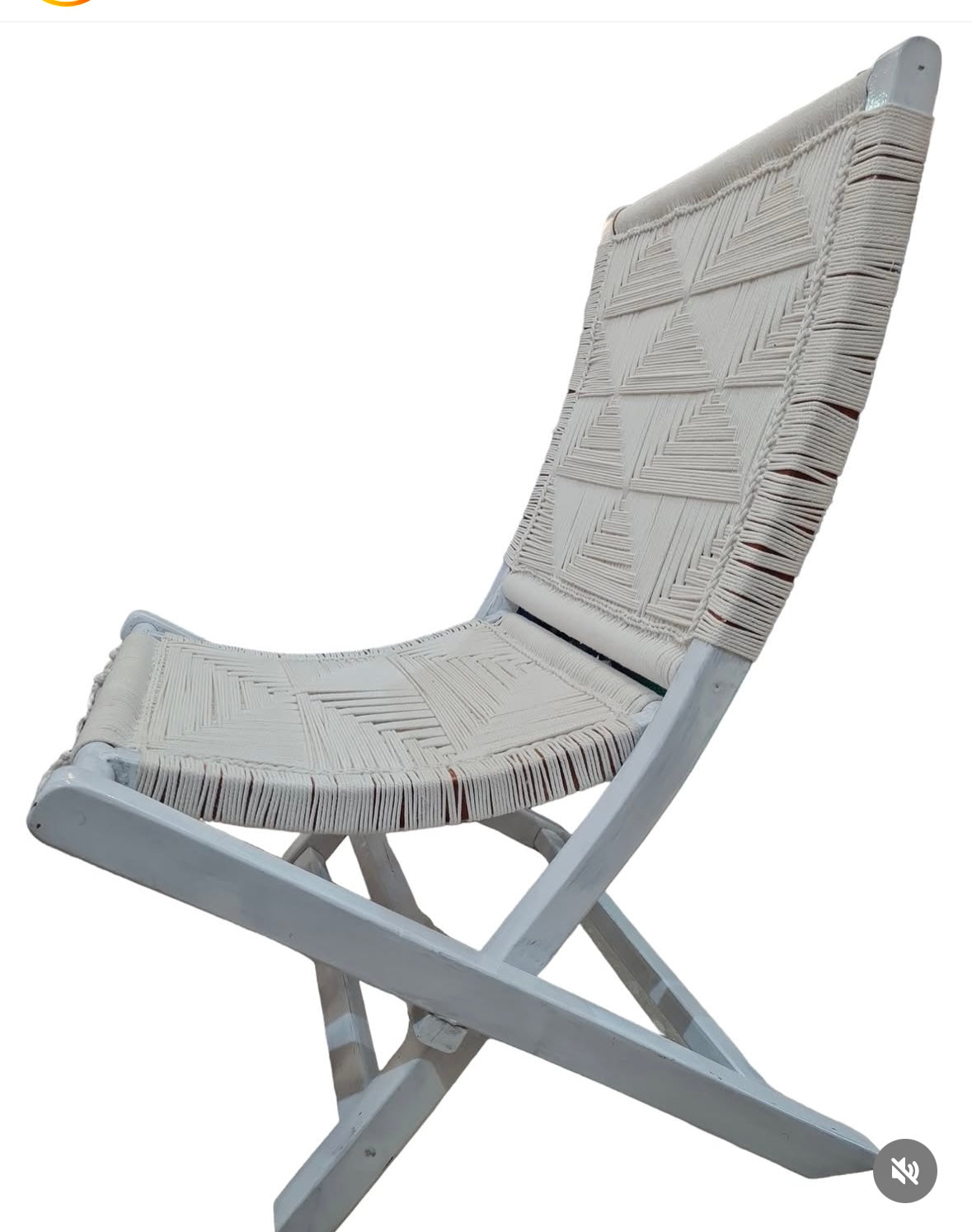 POLTRONCINA MACRAMÈ