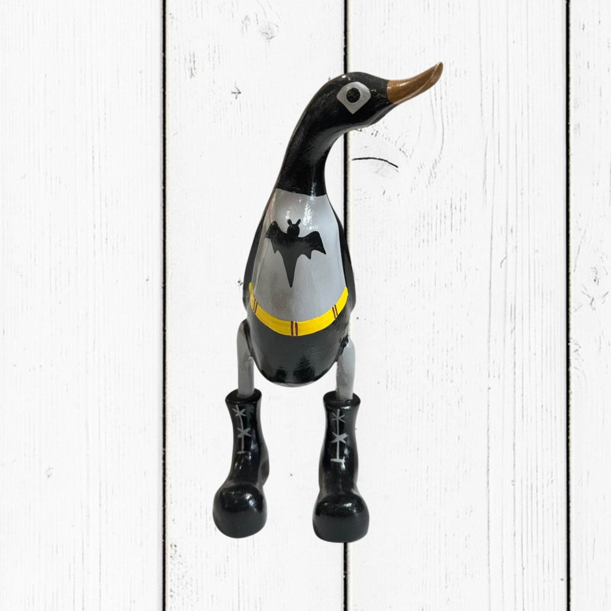 Papera Decorativa In Legno Artigianale Batman Supereroe