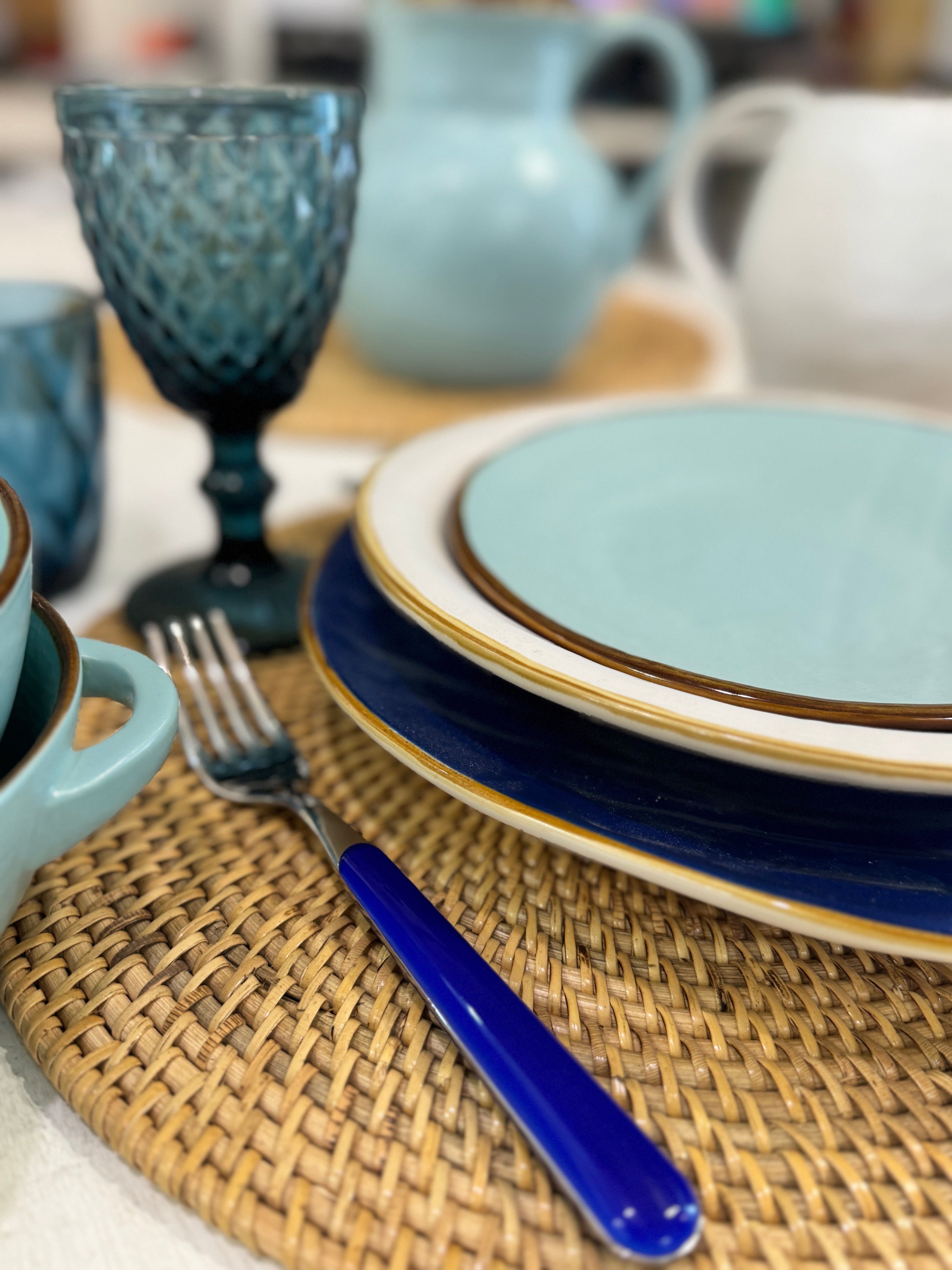 PLACEMAT OVALE GRANDE NATURALE RATTAN