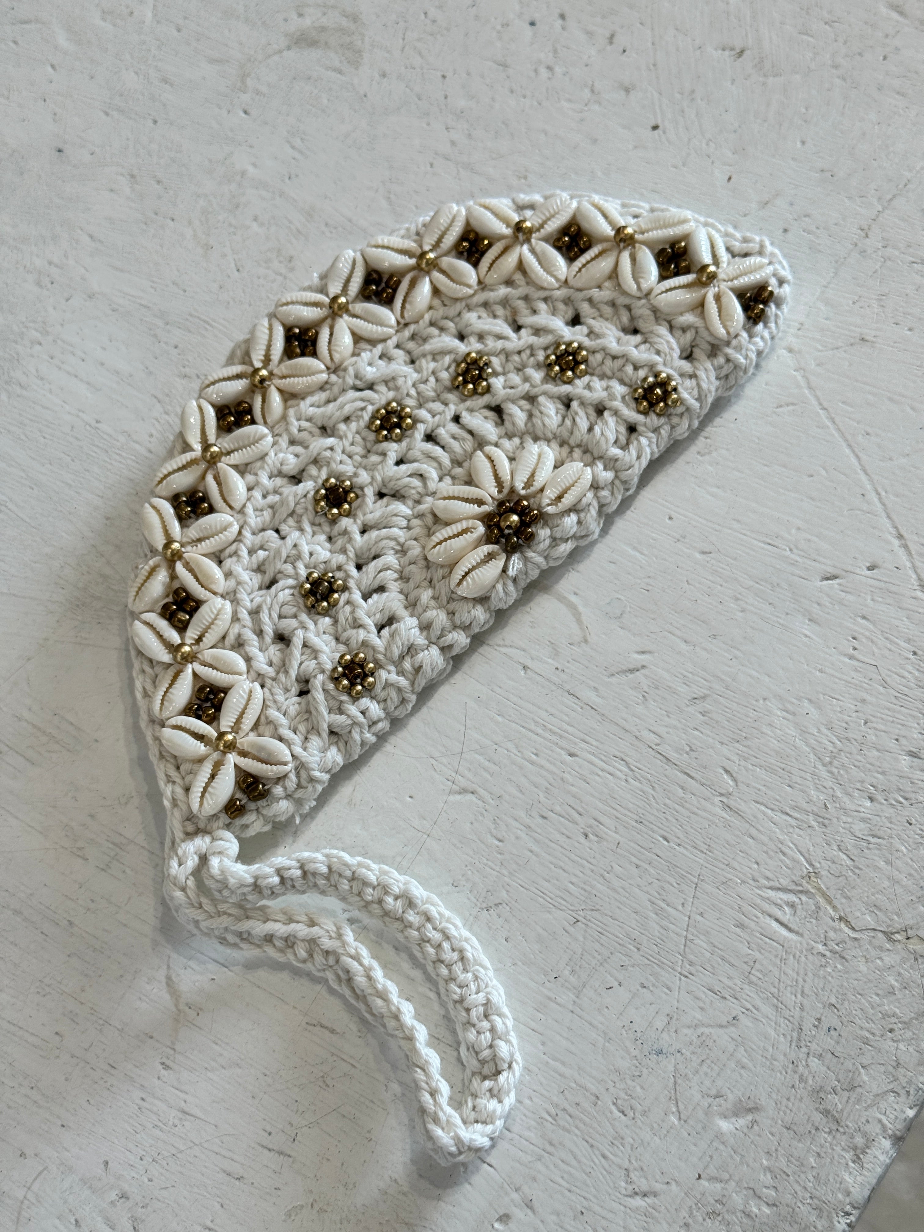 Pochettina Mezzaluna macramé