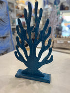 CORALLO IN LEGNO CON BASE