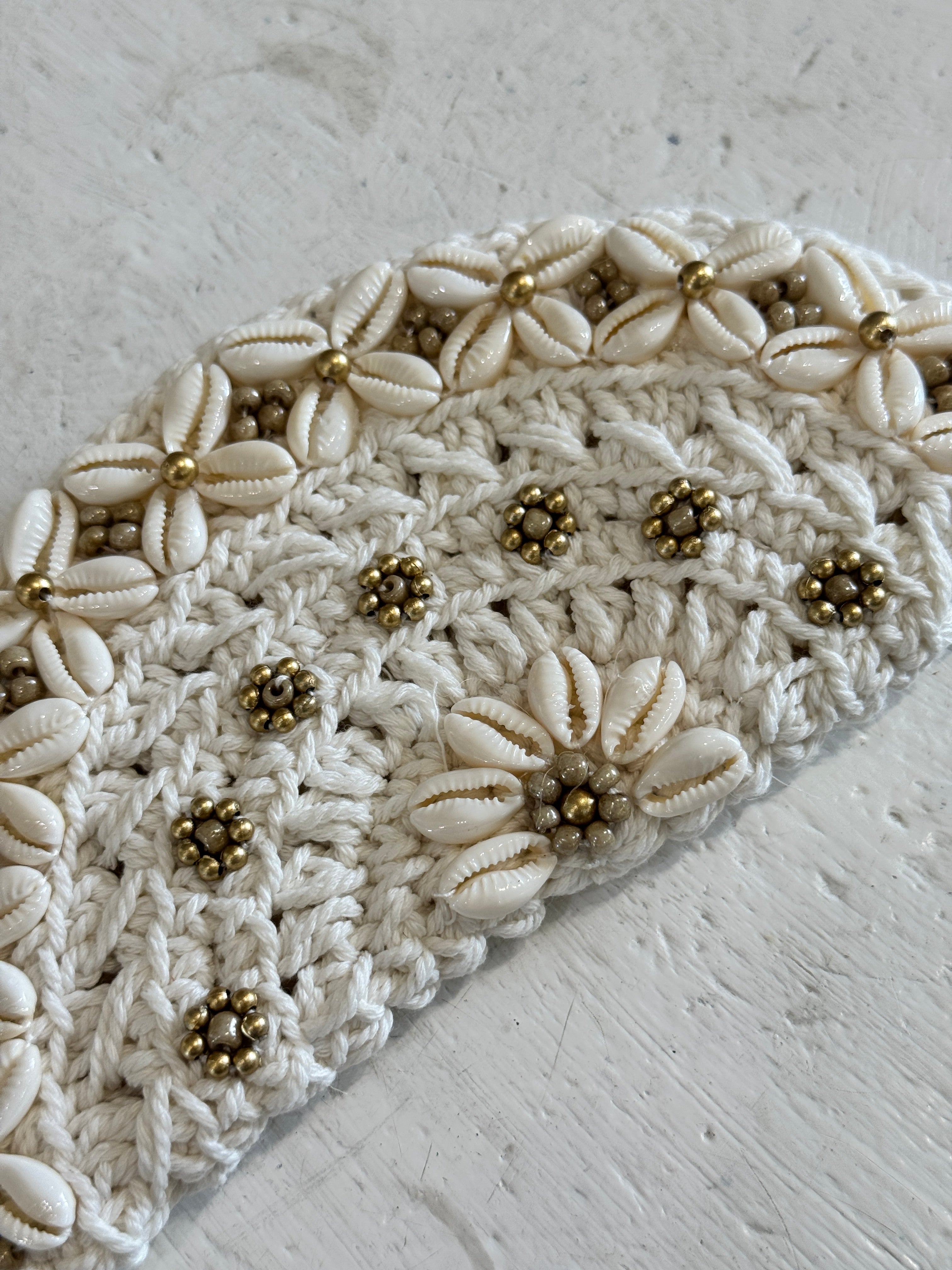 Pochettina Mezzaluna macramé