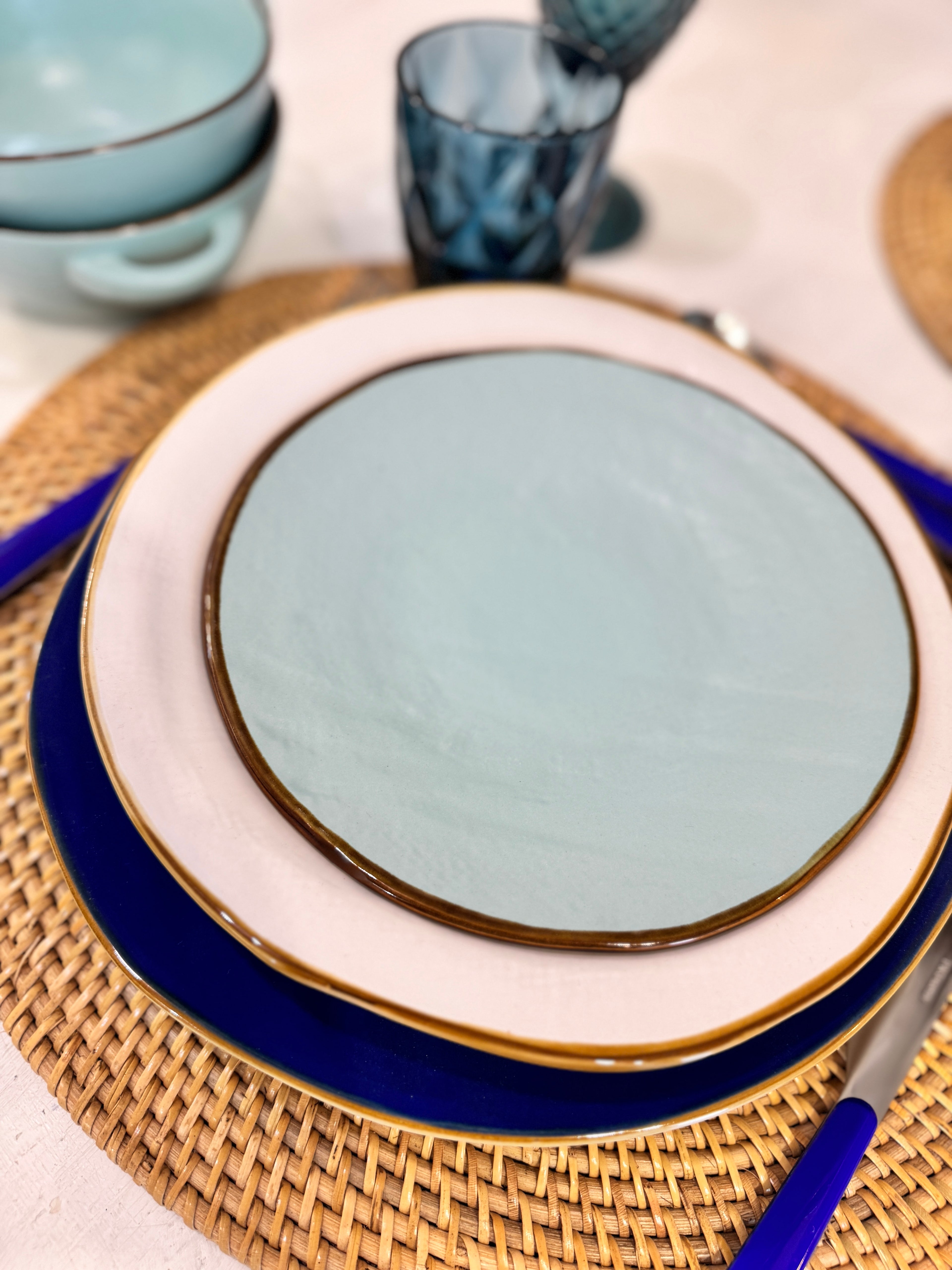 PLACEMAT OVALE GRANDE NATURALE RATTAN