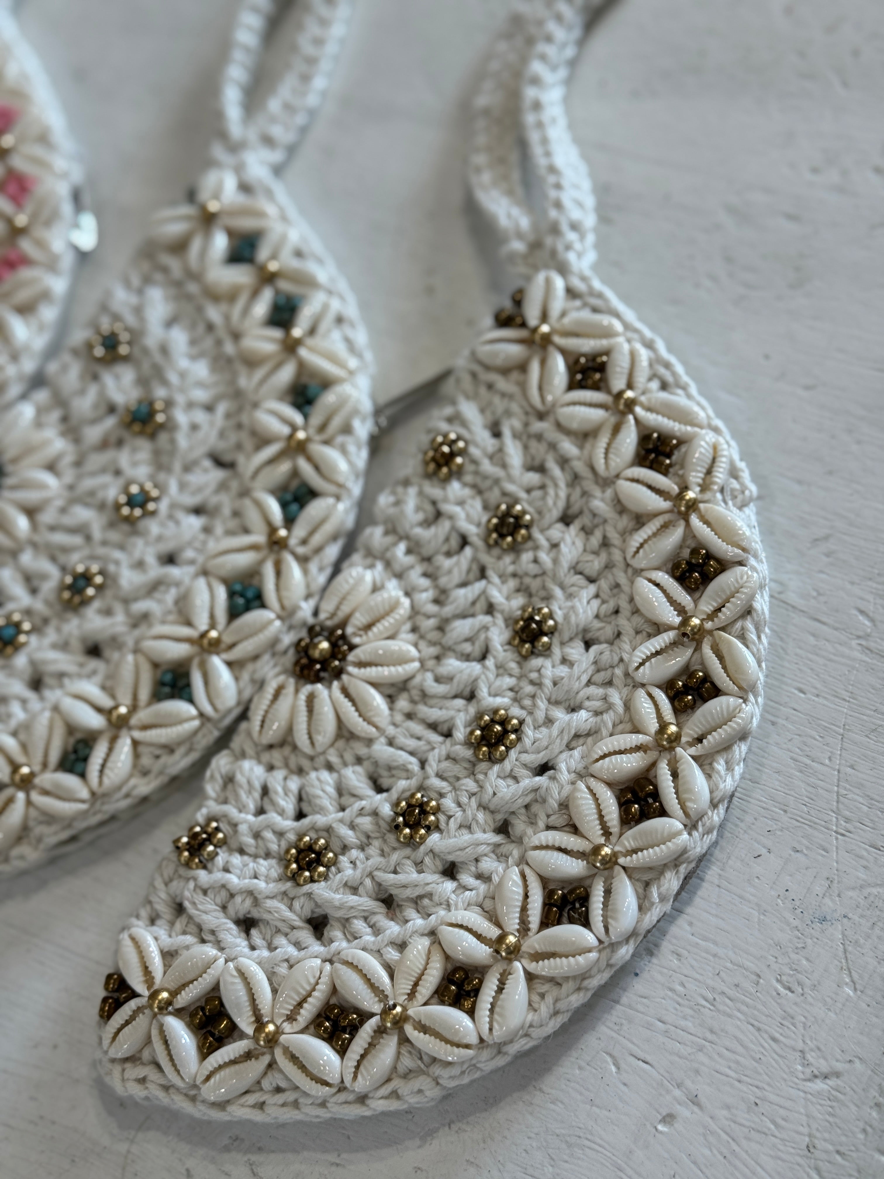 Pochettina Mezzaluna macramé