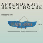 Appendino 3 Ganci Coda di Balena in Legno | Beach House | Artigianale Bali