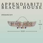 Appendino 3 Ganci Coda di Balena in Legno | Beach House | Artigianale Bali