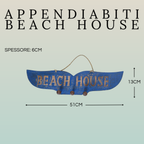 Appendino 3 Ganci Coda di Balena in Legno | Beach House | Artigianale Bali