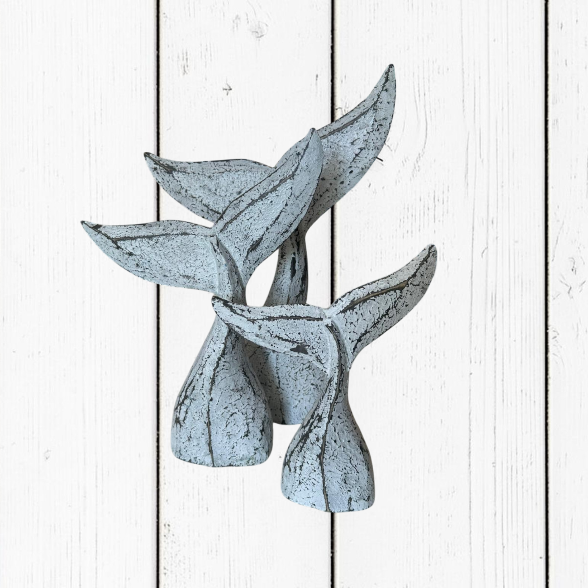 Code di Balena Decorative in Legno