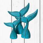Code di Balena Decorative in Legno