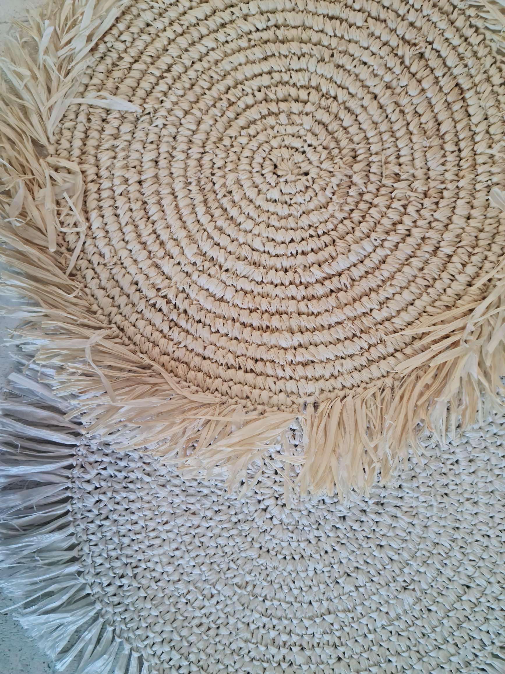placemat naturale in rafia in OFFERTA