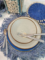Placemat in Rafia con Frange – Morbido e Lavabile | Importazione Indonesia