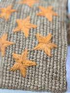 POCHETTE RAFIA STELLINE