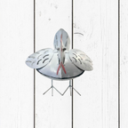 Portazampirone Gallo in Ferro | Accessorio Antizanzare per Giardino e Outdoor