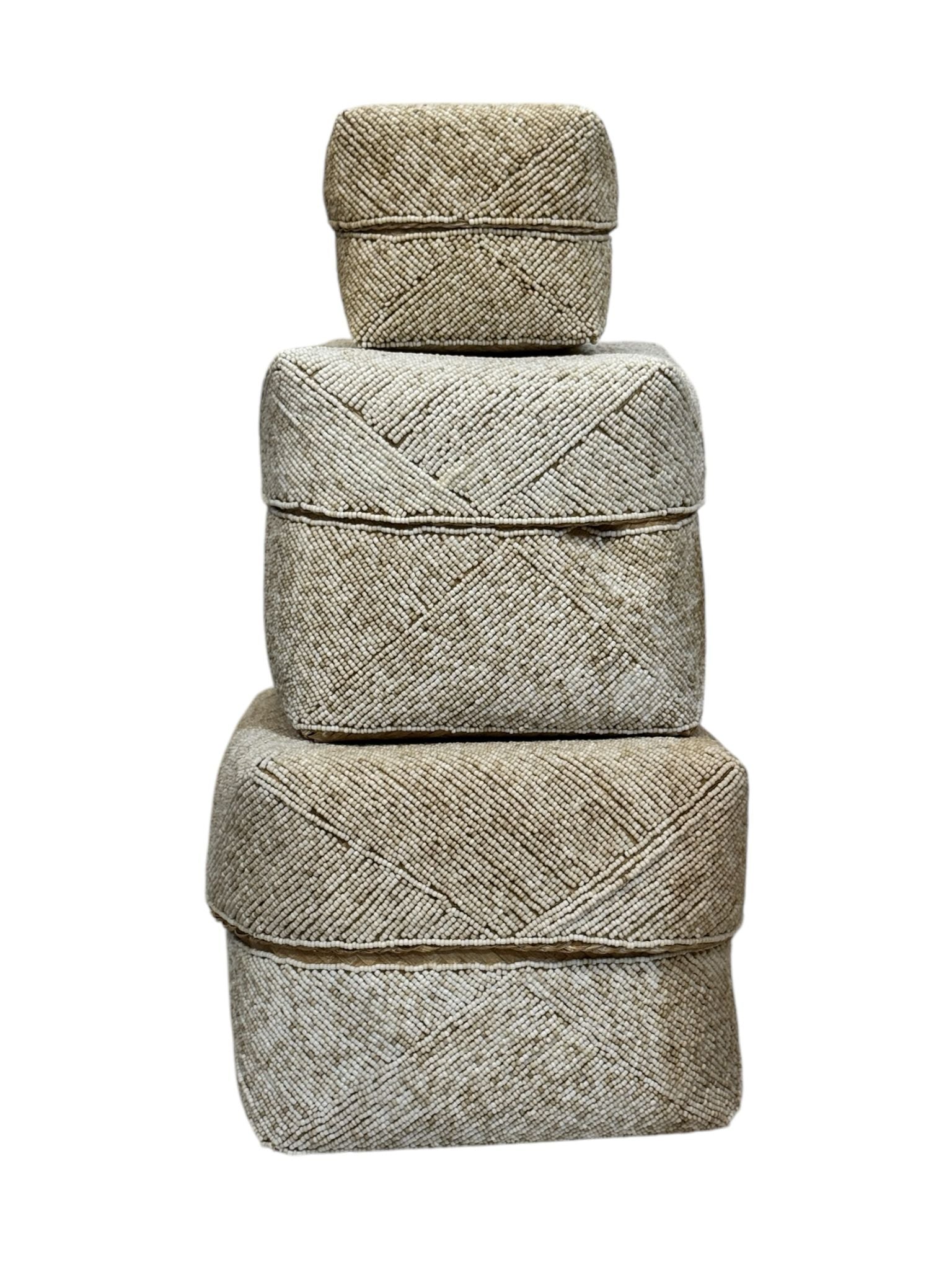 SCATOLA QUADRATA MICROBEADS