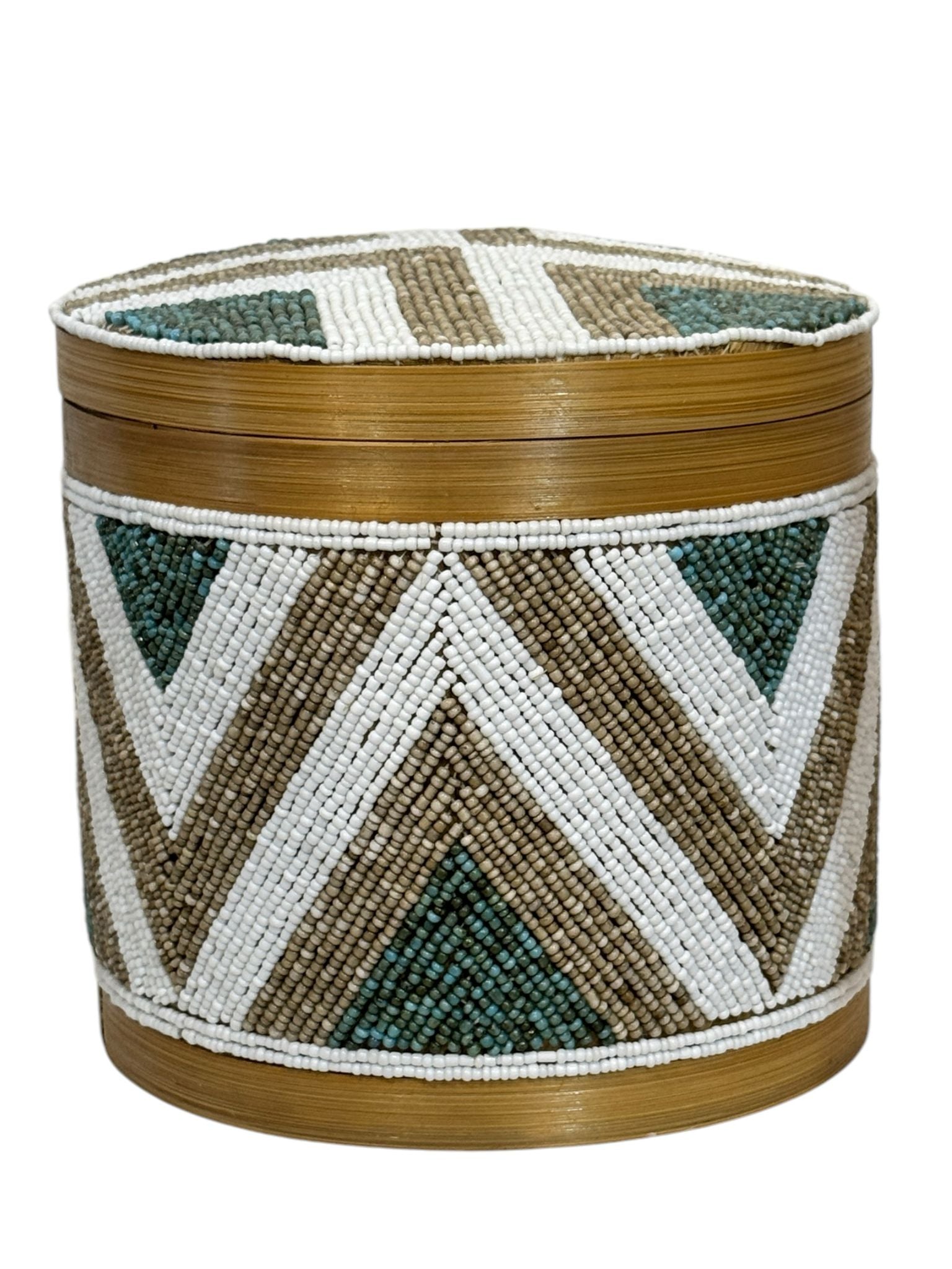 SCATOLA TONDA MICROBEADS