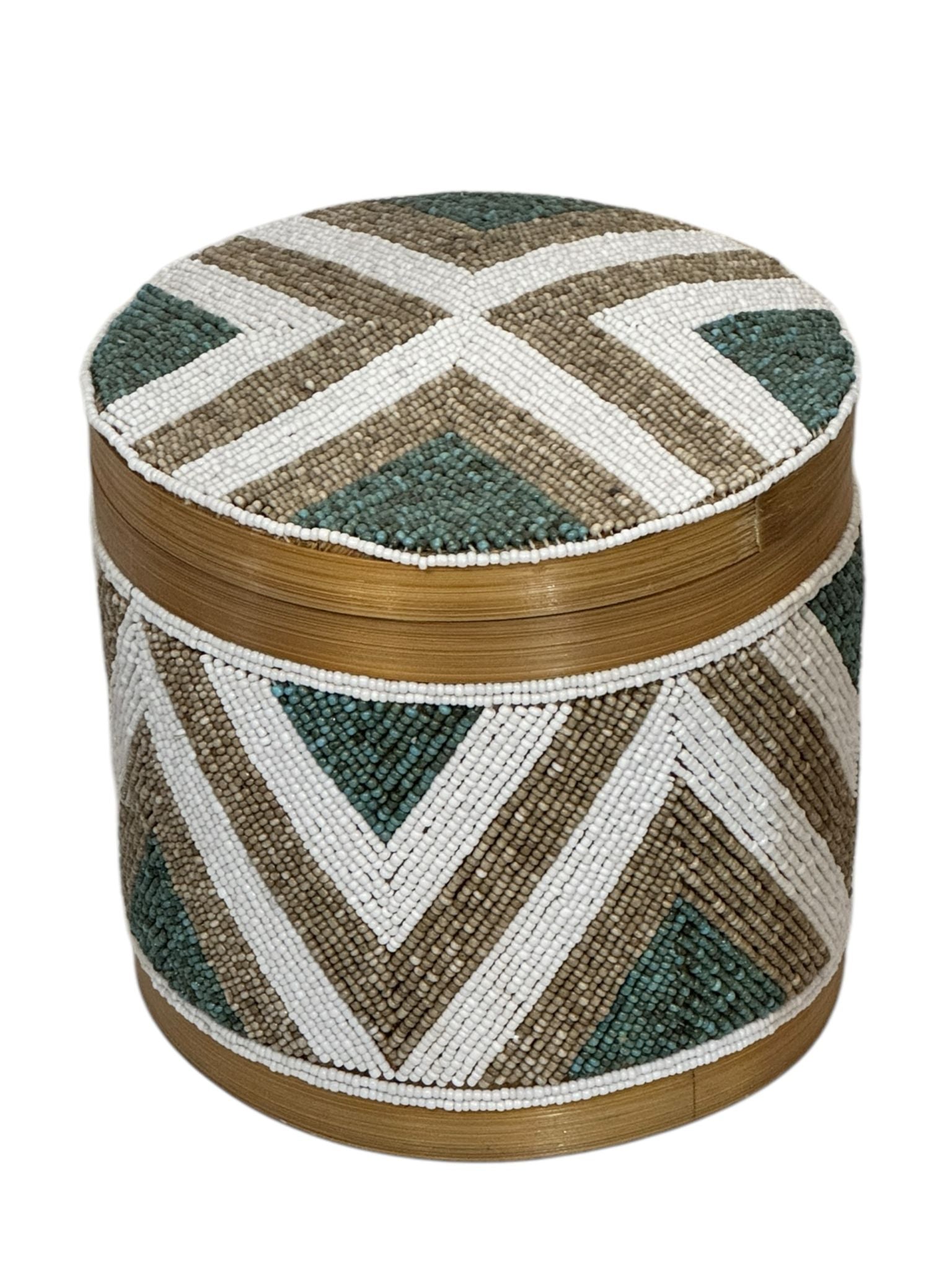 SCATOLA TONDA MICROBEADS