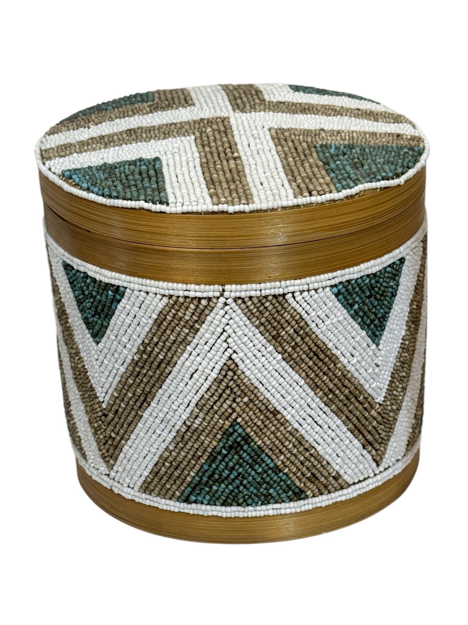 SCATOLA TONDA MICROBEADS