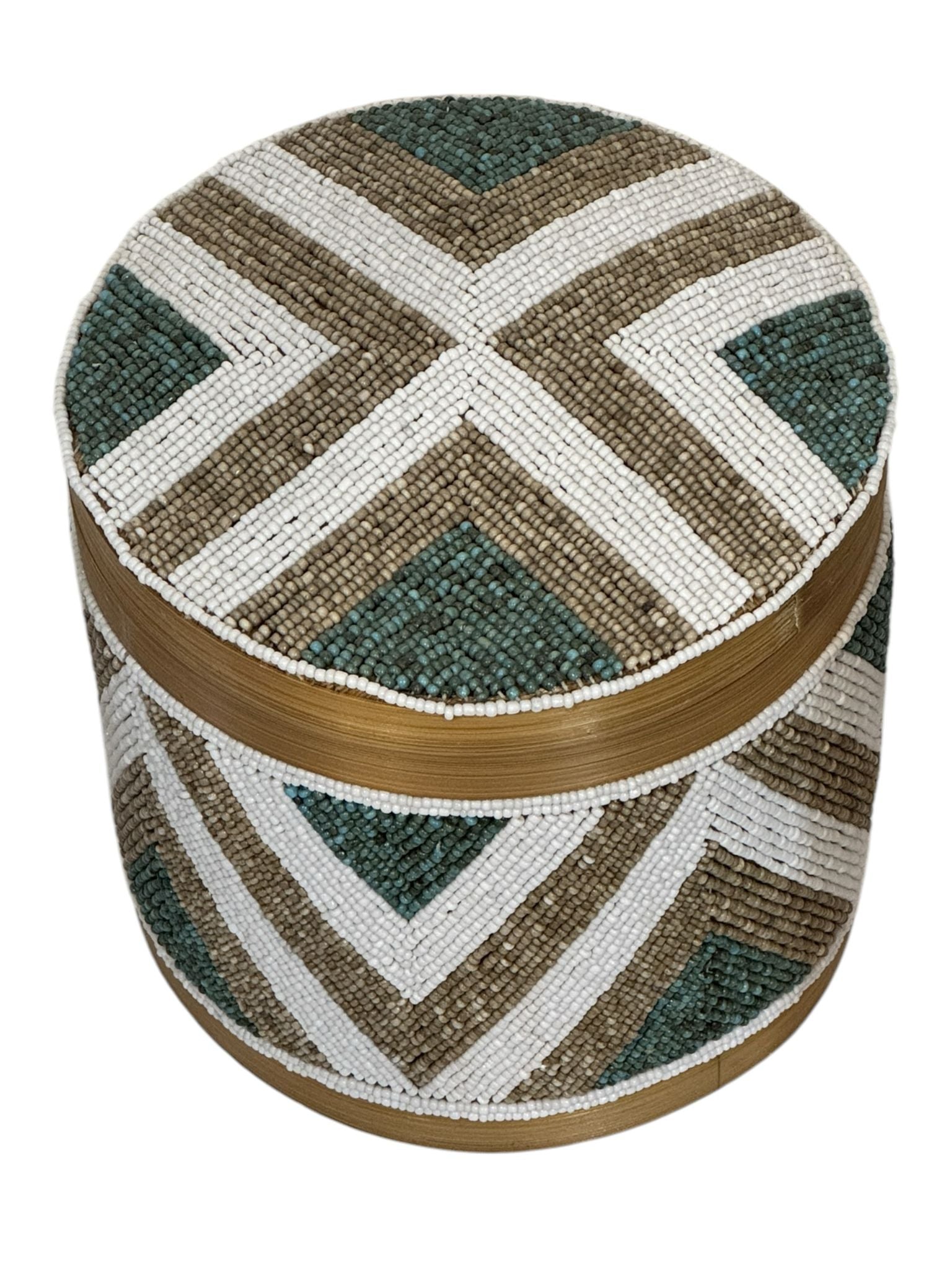 SCATOLA TONDA MICROBEADS