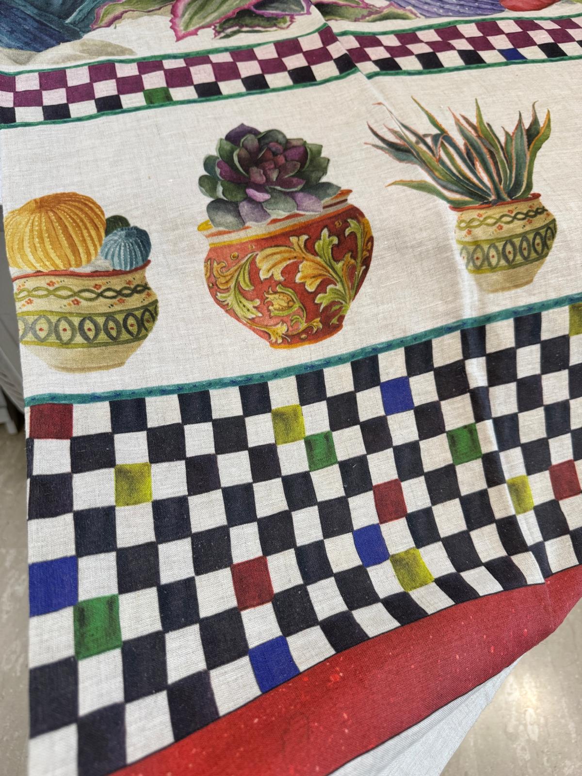 MEZZERO KACTUS IN LINO SINGOLO