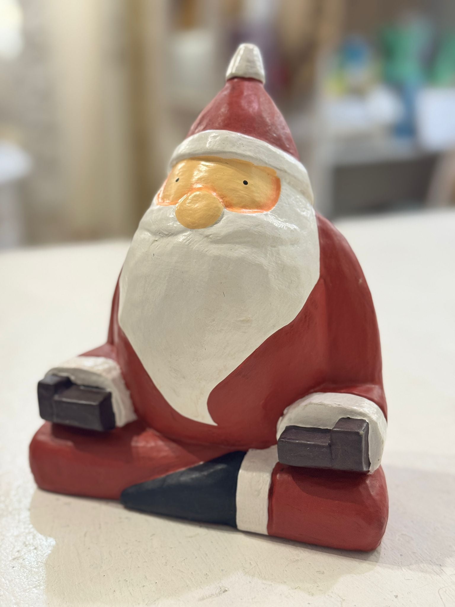 SANTA KLAUS SEDUTO YOGA