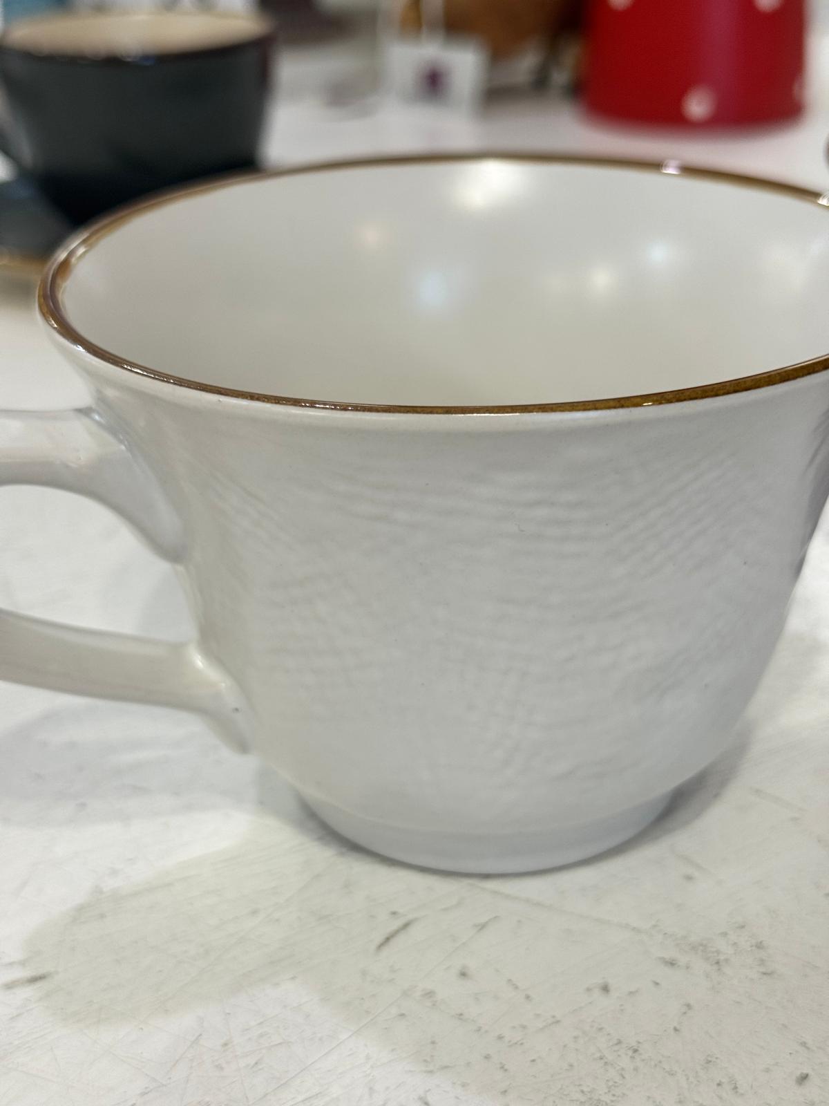 TAZZA COLAZIONE BIANCA