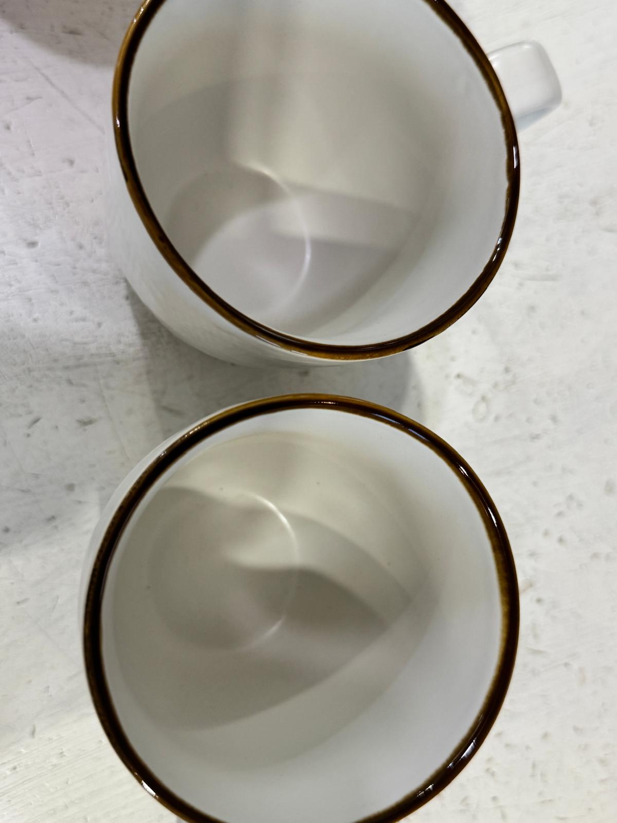 TAZZINA CAFFÈ CON PIATTINO BIANCA