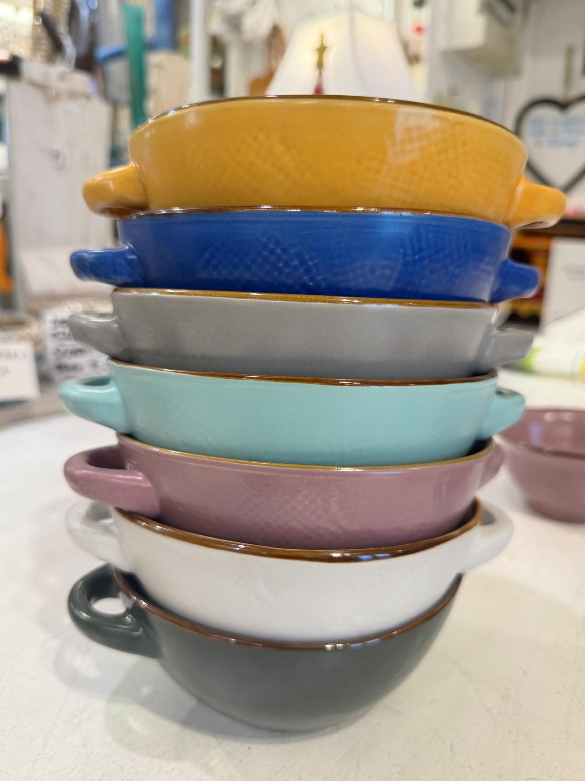 CIOTOLA ZUPPA CON MANICO COLORI MIX