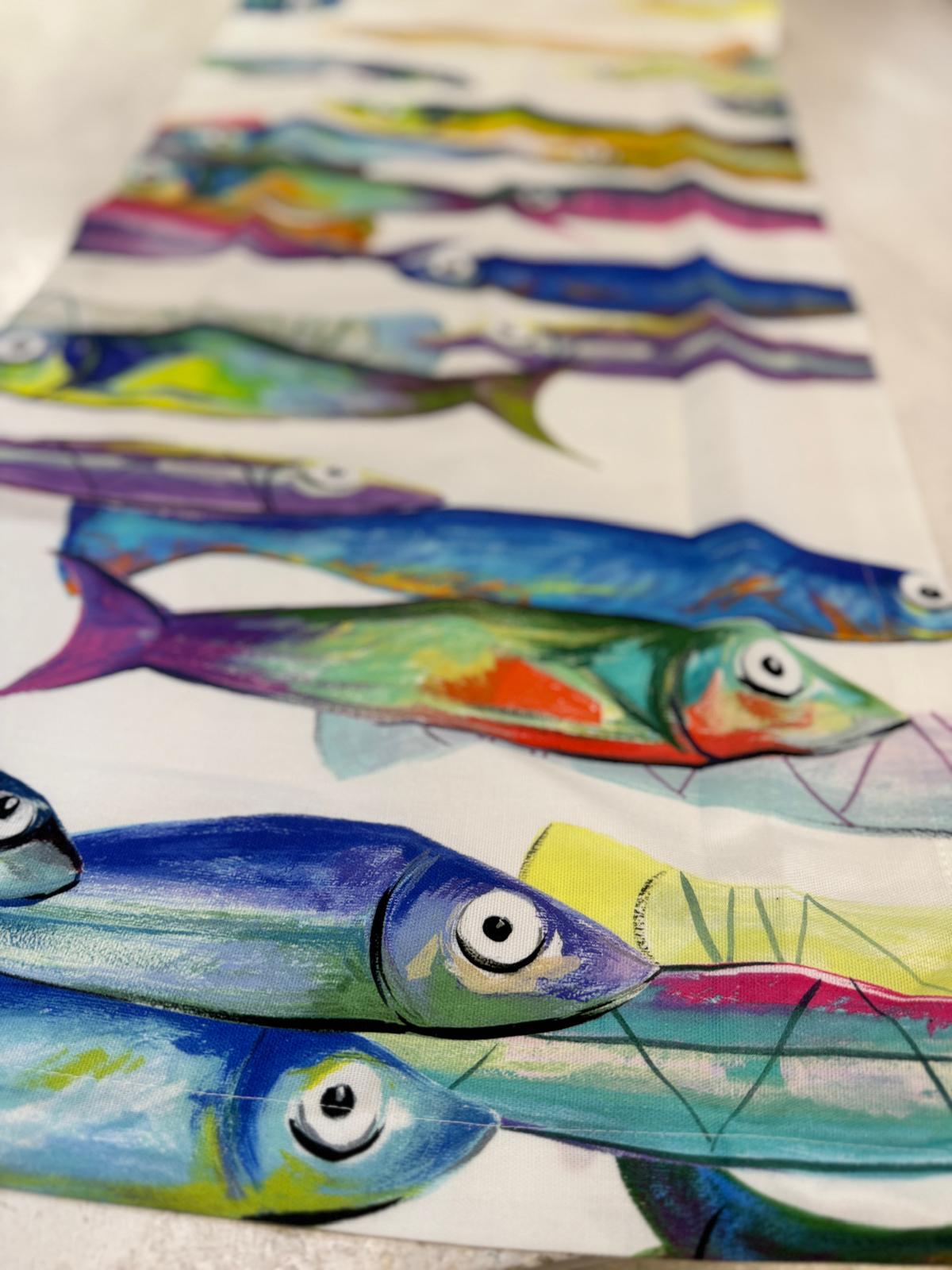 RUNNER POISSON BLEU