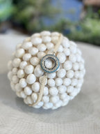 BRACCIALE FILO DI COTONE E PICCOLI ZIRCONI