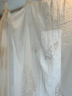 Tenda Voile Cotone Conchiglie Bianche | Tenda Marina 150x300 cm
