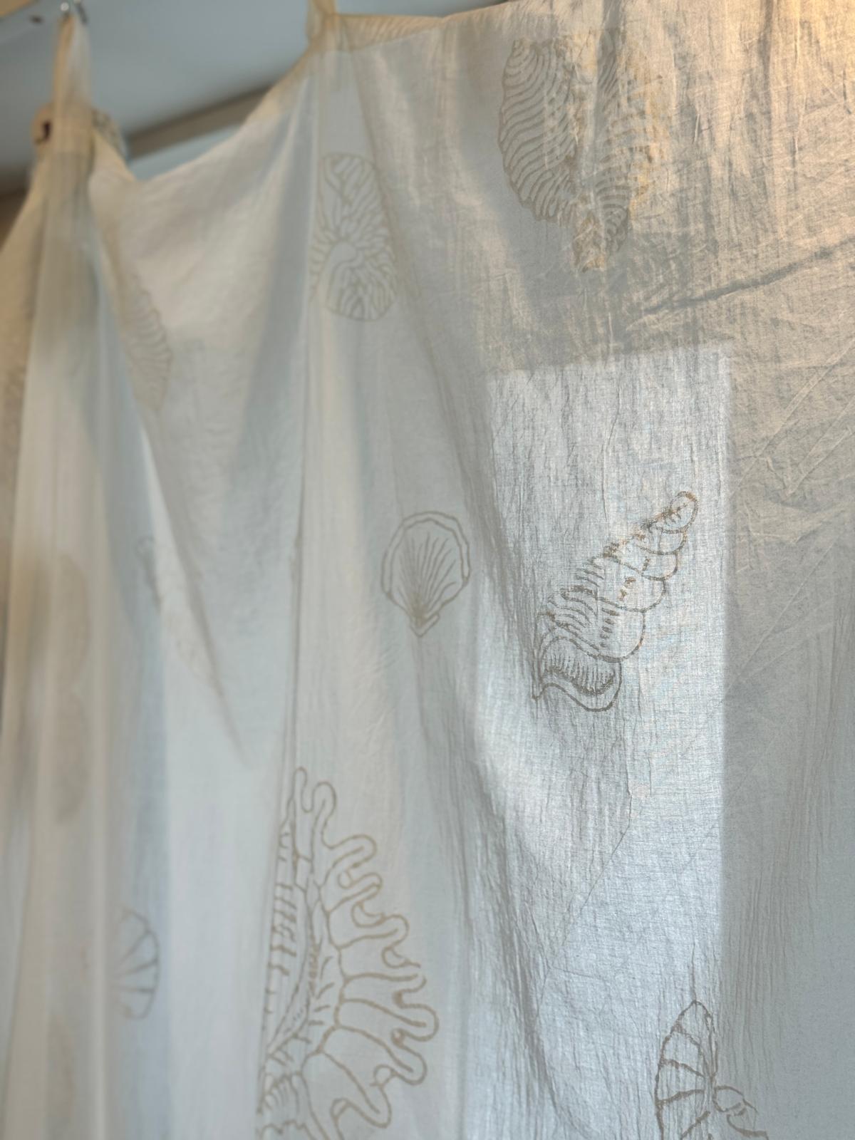 TENDA BIANCA CONCHIGLIE BIANCHE