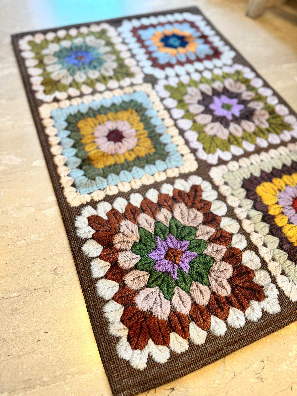 TAPPETO GRANNY STAMPATO