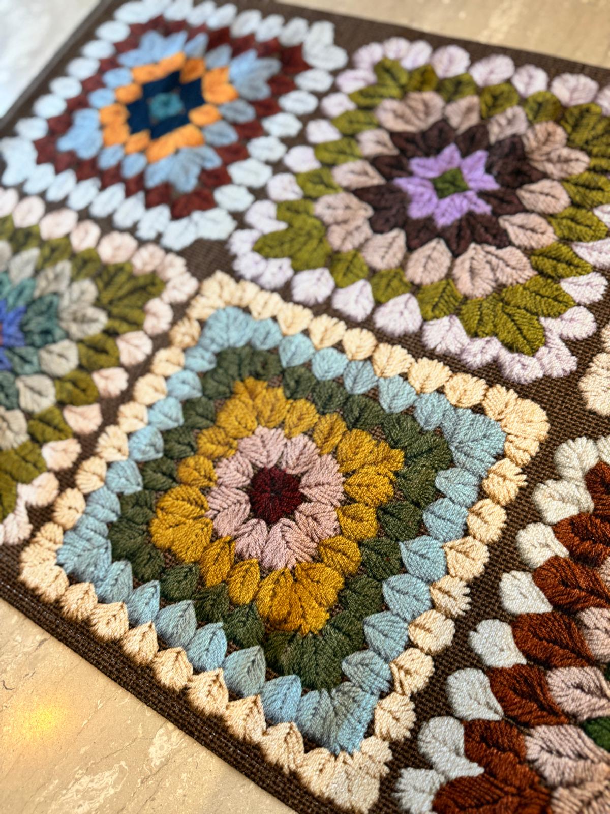 TAPPETO GRANNY STAMPATO