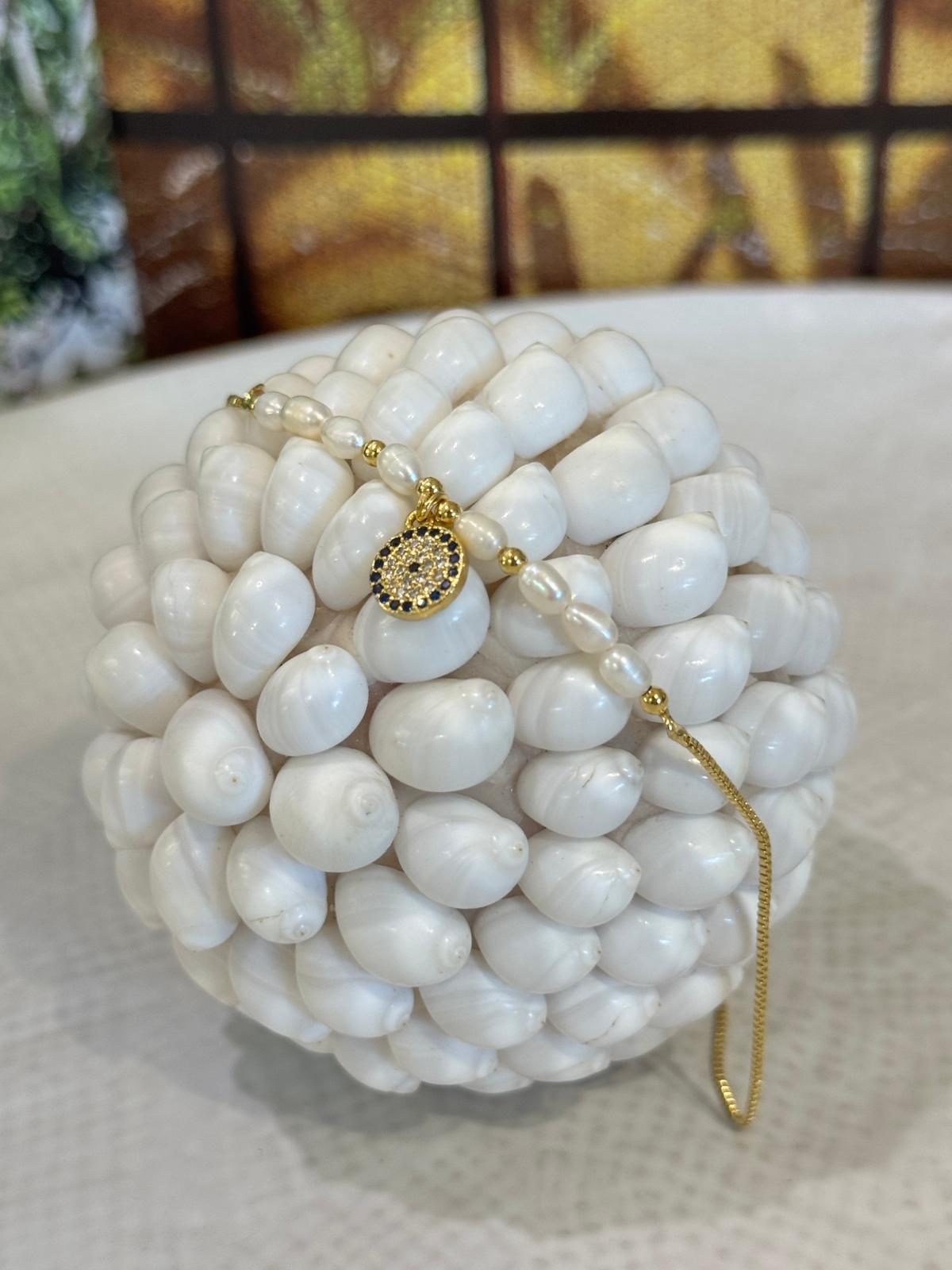 BRACCIALE MIX AMETISTA, PIETRA DELLA LUNA, PERLA DI FIUME E PIETRE DURE