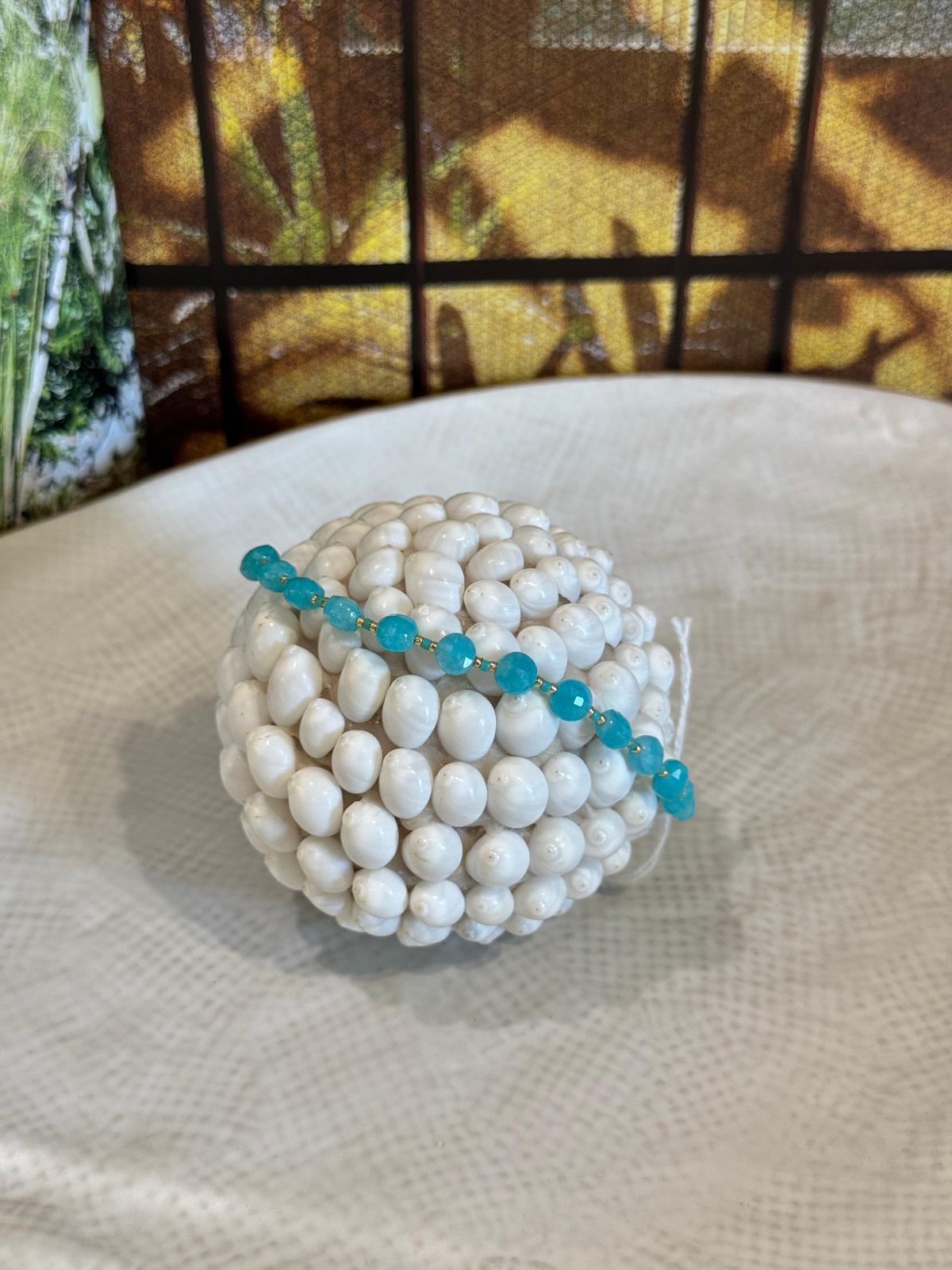 BRACCIALE MIX AMETISTA, PIETRA DELLA LUNA, PERLA DI FIUME E PIETRE DURE