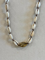 COLLANA MIX PIETRE DURE, PERLE, CRYSTAL E CONCHIGLIE