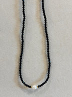 COLLANA MIX PIETRE DURE, PERLE, CRYSTAL E CONCHIGLIE
