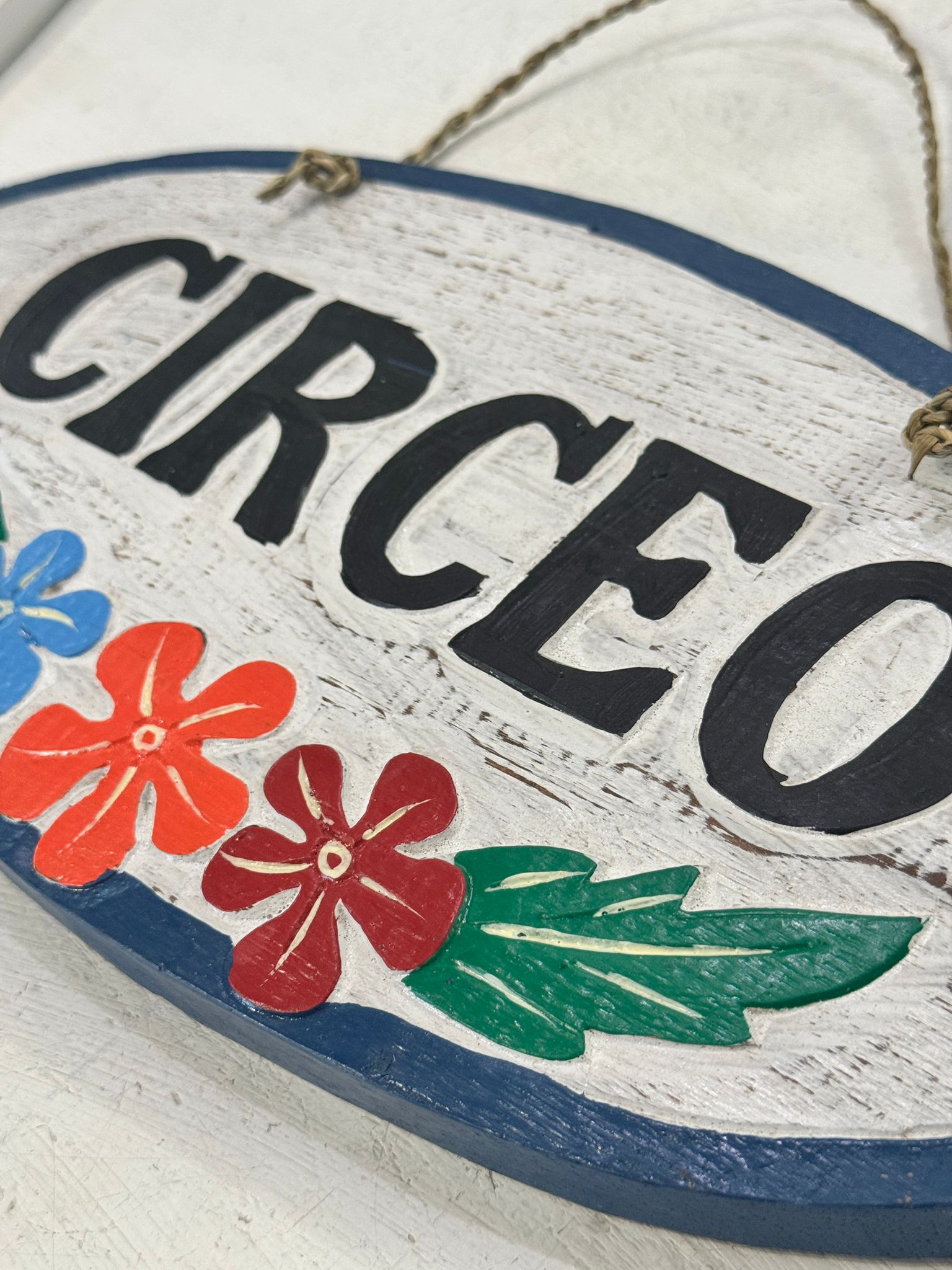 TARGA OVALE CIRCEO FRANGIPANE