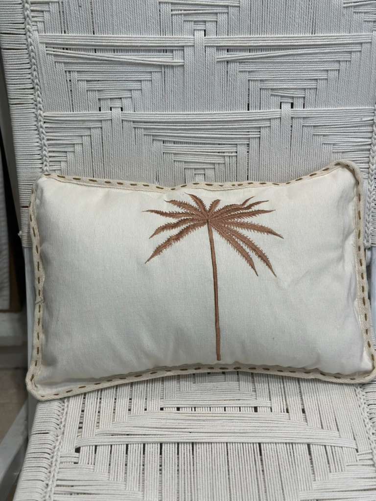 CUSCINO ECRÙ PALMA GOLD