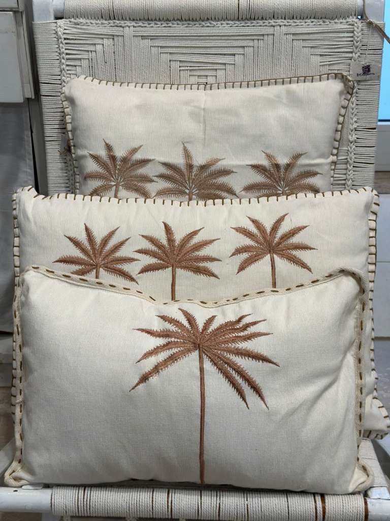CUSCINO ECRÙ PALMA GOLD